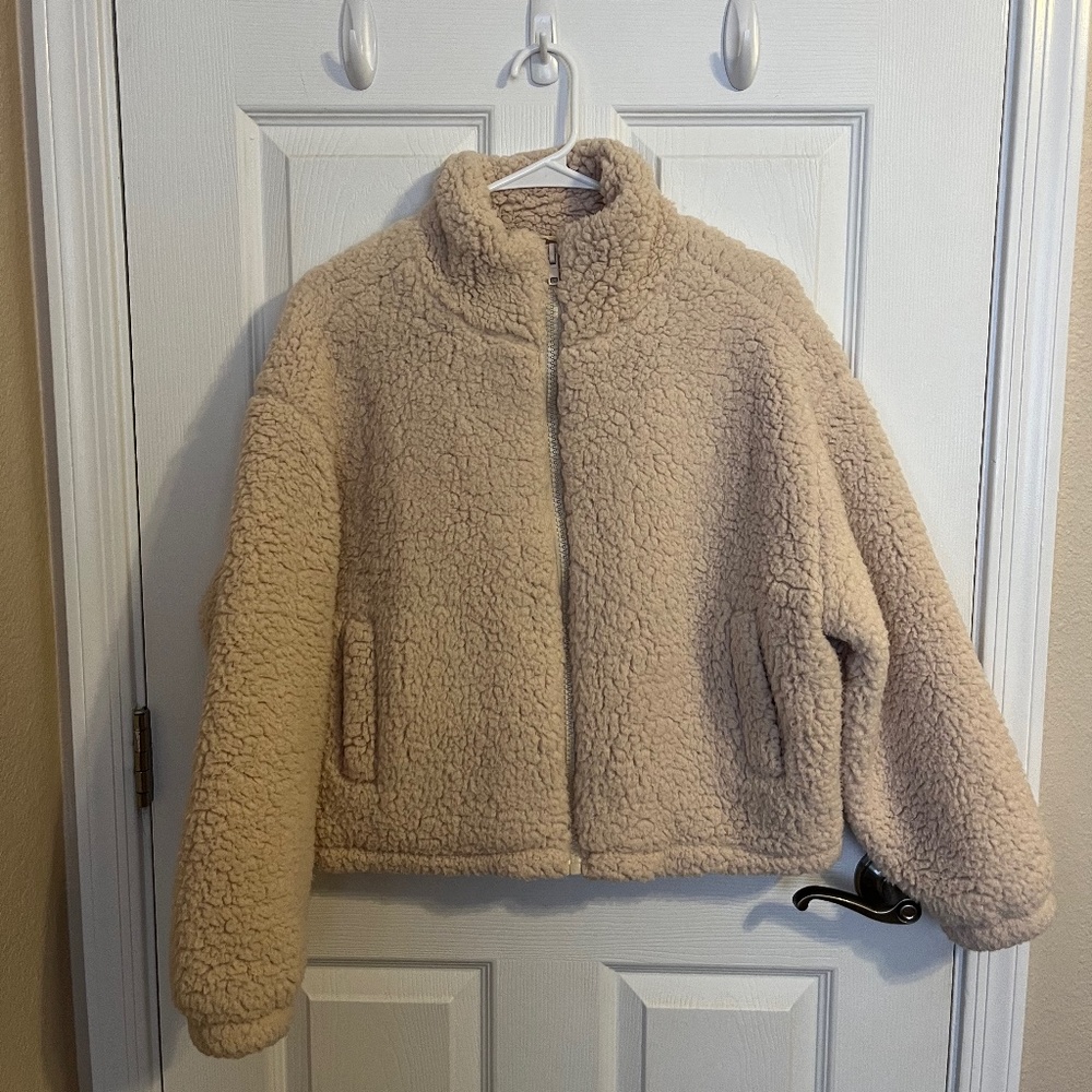 Teddy Jacket - Tan (XS/S)